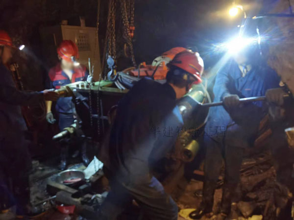 湖南天井鉆機施工現場 湖南天井鉆機施工現場